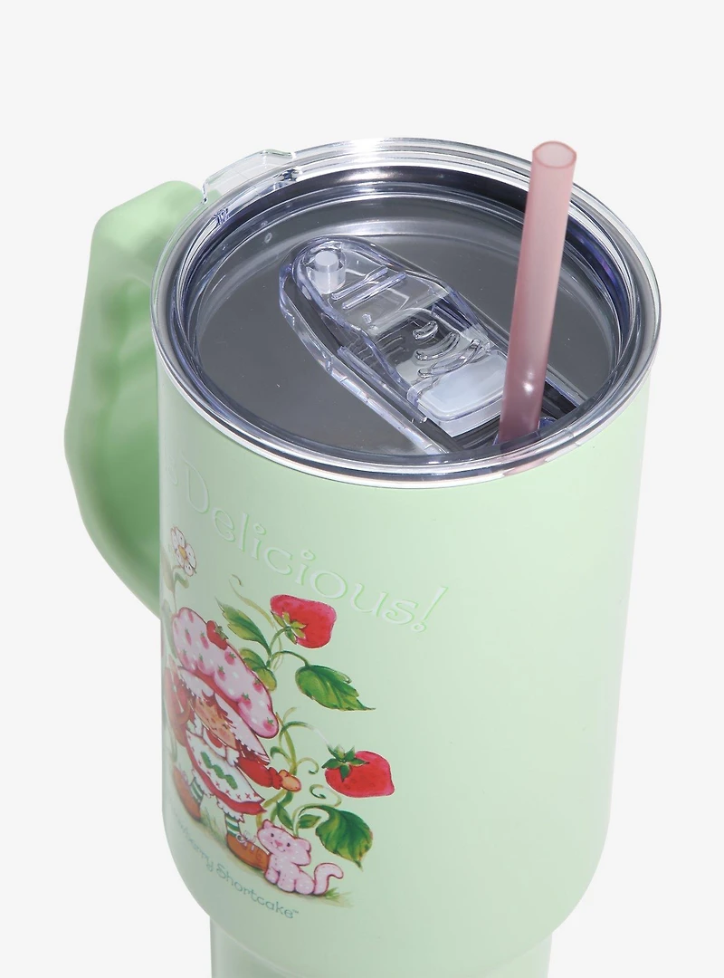 Strawberry Shortcake Life Is Delicious Straw Tumbler with Handle