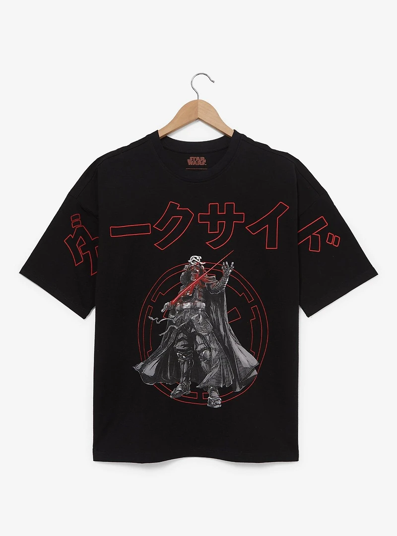Star Wars Darth Vader Lettered T-Shirt — BoxLunch Exclusive