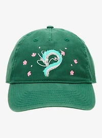 Studio Ghibli® Spirited Away Dragon Haku Cherry Blossom Ball Cap - BoxLunch Exclusive