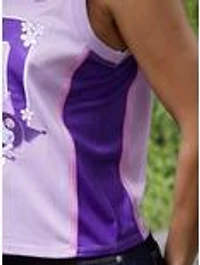 Sanrio Kuromi Embroidered Women's Cropped Basketball Jersey — BoxLunch Exclusive