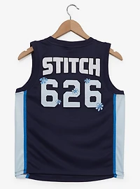 Disney Lilo & Stitch Floral Cropped Women's Basketball Jersey - BoxLunch Exclusive