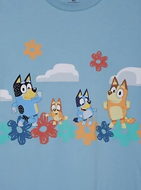 Bluey Heeler Family Floral Women's T-Shirt — BoxLunch Exclusive