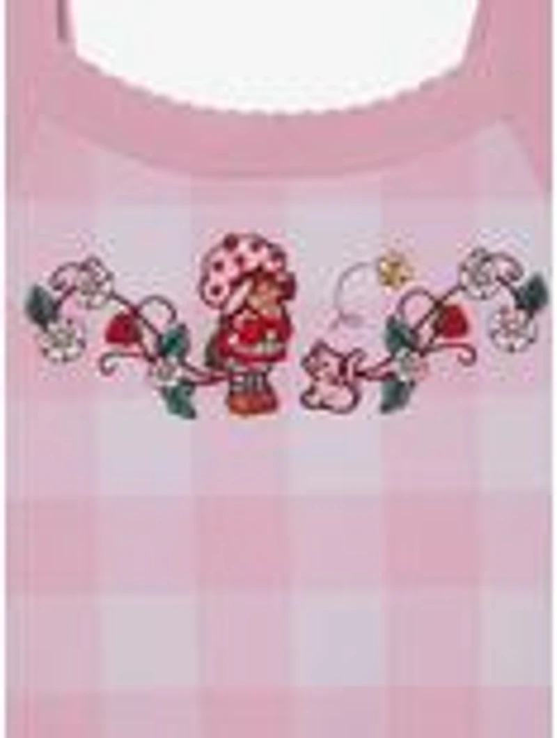 Strawberry Shortcake Gingham Women's Knit Tank - BoxLunch Exclusive