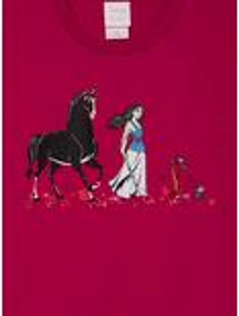 Disney Mulan Embroidered Women's T-Shirt — BoxLunch Exclusive