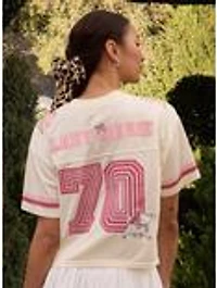 Disney The Aristocats Marie Women's Cropped Football Jersey - BoxLunch Exclusive