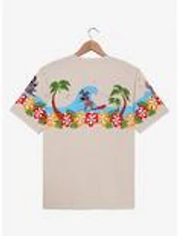 Disney Lilo & Stitch Surfing Scenic Women's T-Shirt — BoxLunch Exclusive