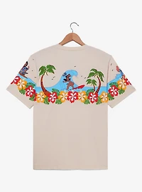 Disney Lilo & Stitch Surfing Scenic Women's T-Shirt — BoxLunch Exclusive