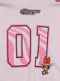 The Powerpuff Girls Blossom Cropped Women's Plus Jersey - BoxLunch Exclusive