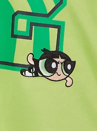 The Powerpuff Girls Buttercup Women's Cropped Football Jersey — BoxLunch Exclusive