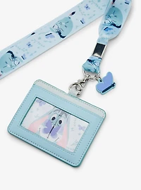 Disney Winnie the Pooh Eeyore Butterflies Allover Print Lanyard
