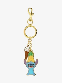 Loungefly Disney Lilo & Stitch Dessert Multi Charm Keychain — BoxLunch Exclusive
