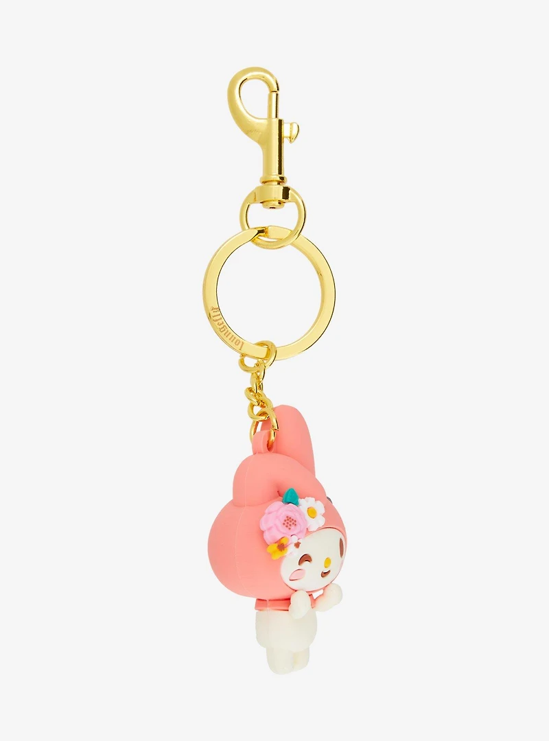 Loungefly Sanrio My Melody Floral 3D Keychain
