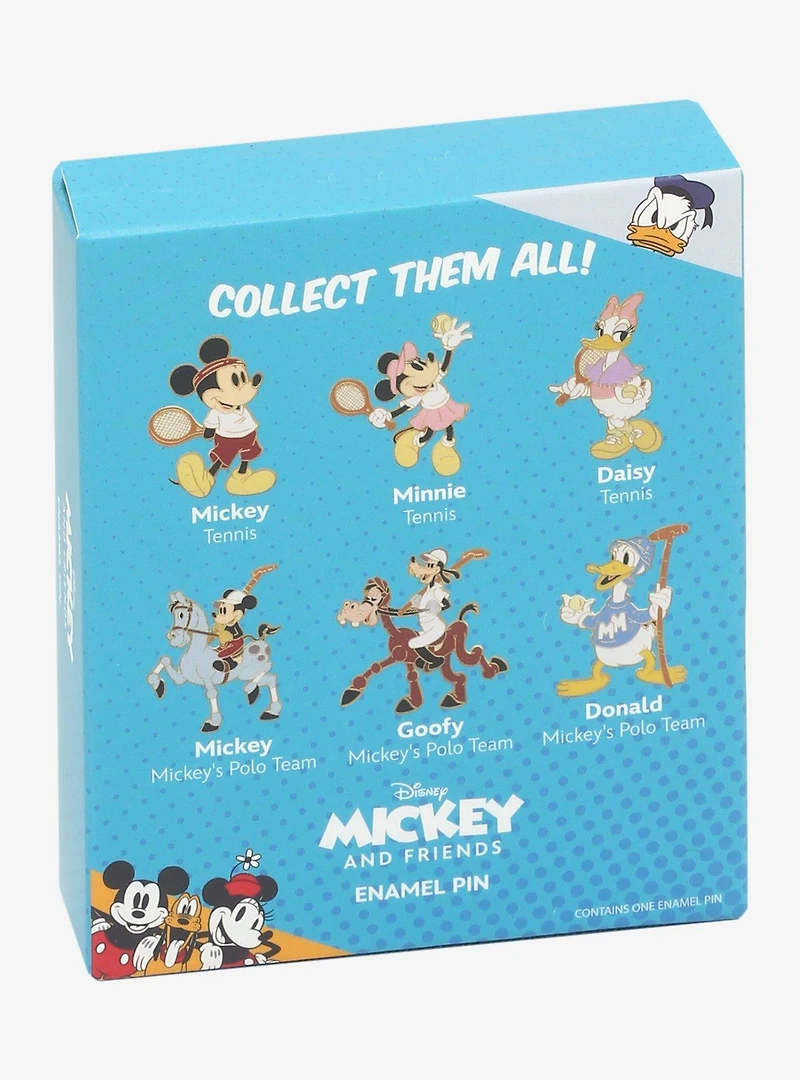 Disney Mickey and Friends Country Club Blind Box Enamel Pin — BoxLunch Exclusive