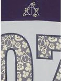 Harry Potter Deathly Hallows Women's Long Sleeve Football T-Shirt — BoxLunch Exclusive