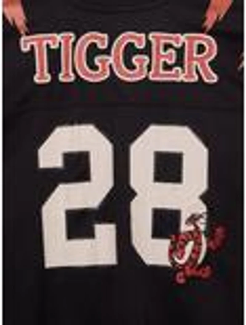 Disney Winnie the Pooh Tigger Striped Women's Cropped Football Jersey — BoxLunch Exclusive