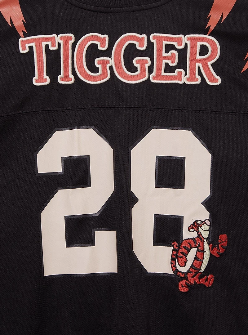 Disney Winnie the Pooh Tigger Striped Women's Cropped Football Jersey — BoxLunch Exclusive