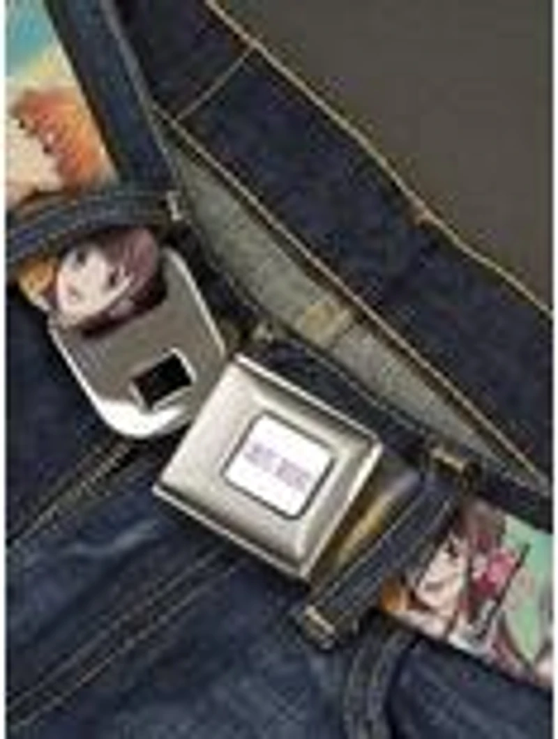Fruits Basket Kyo Tohru Yuki Group Pose Seatbelt Buckle Belt