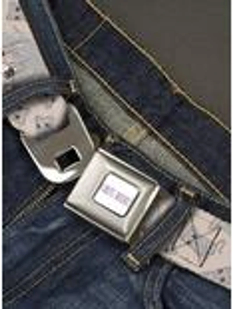 Fruits Basket Chibi Yuki Soma and Rat Scattered Seatbelt Buckle Belt