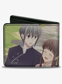 Fruits Basket Yuki Tohru Kyo Kagure Group Bifold Wallet