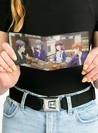 Fruits Basket Shigure Yuki Tohru Kyo Dining Scene Bifold Wallet