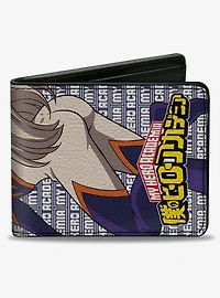 My Hero Academia Pro Hero Mt Lady Pose and Logo Bifold Wallet