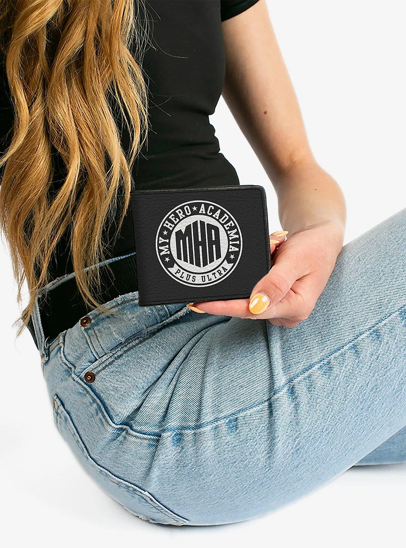 My Hero Academia Plus Ultra Round Logo Bifold Wallet