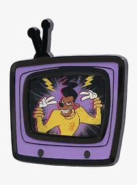 Loungefly Disney A Goofy Movie Powerline TV Lenticular Enamel Pin - BoxLunch Exclusive