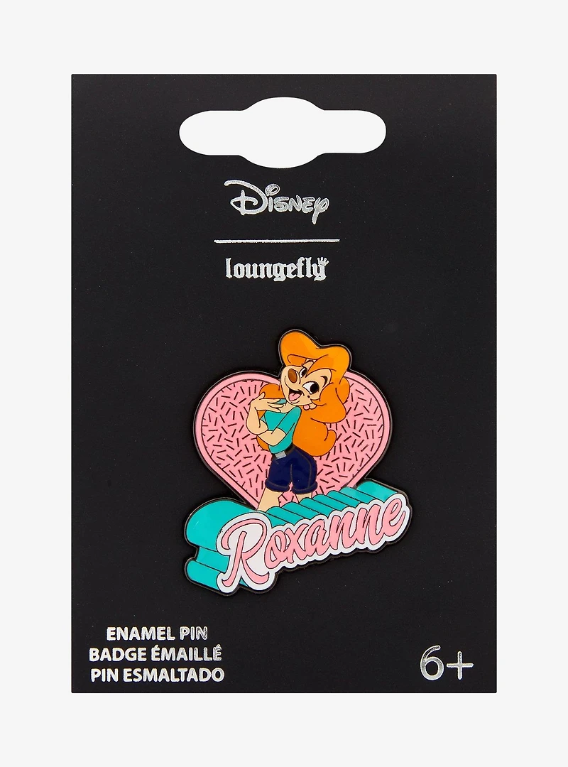 Loungefly Disney A Goofy Movie Roxanne Heart Enamel Pin