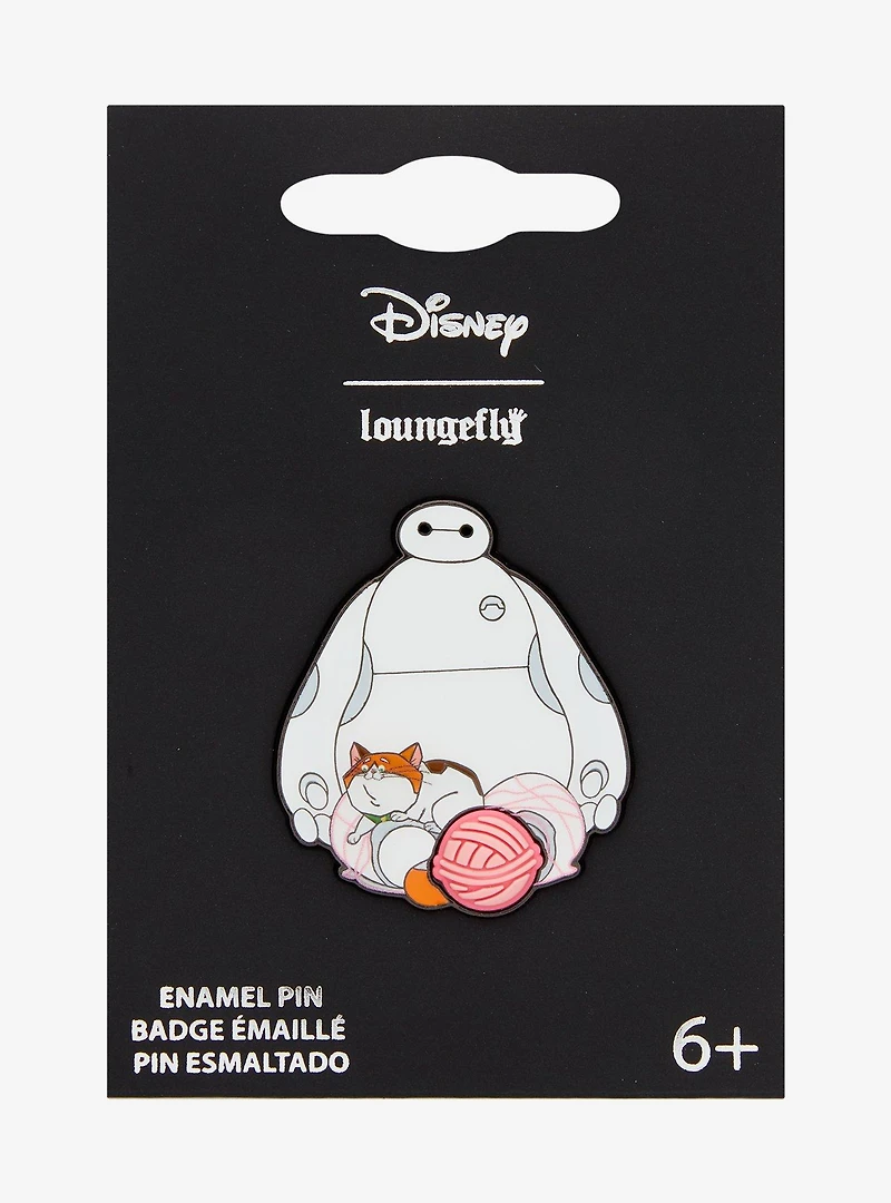 Loungefly Disney Big Hero 6 Baymax Mochi Yarn Enamel Pin