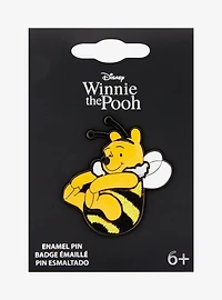 Loungefly Disney Winnie the Pooh Bumblebee Embroidered Enamel Pin