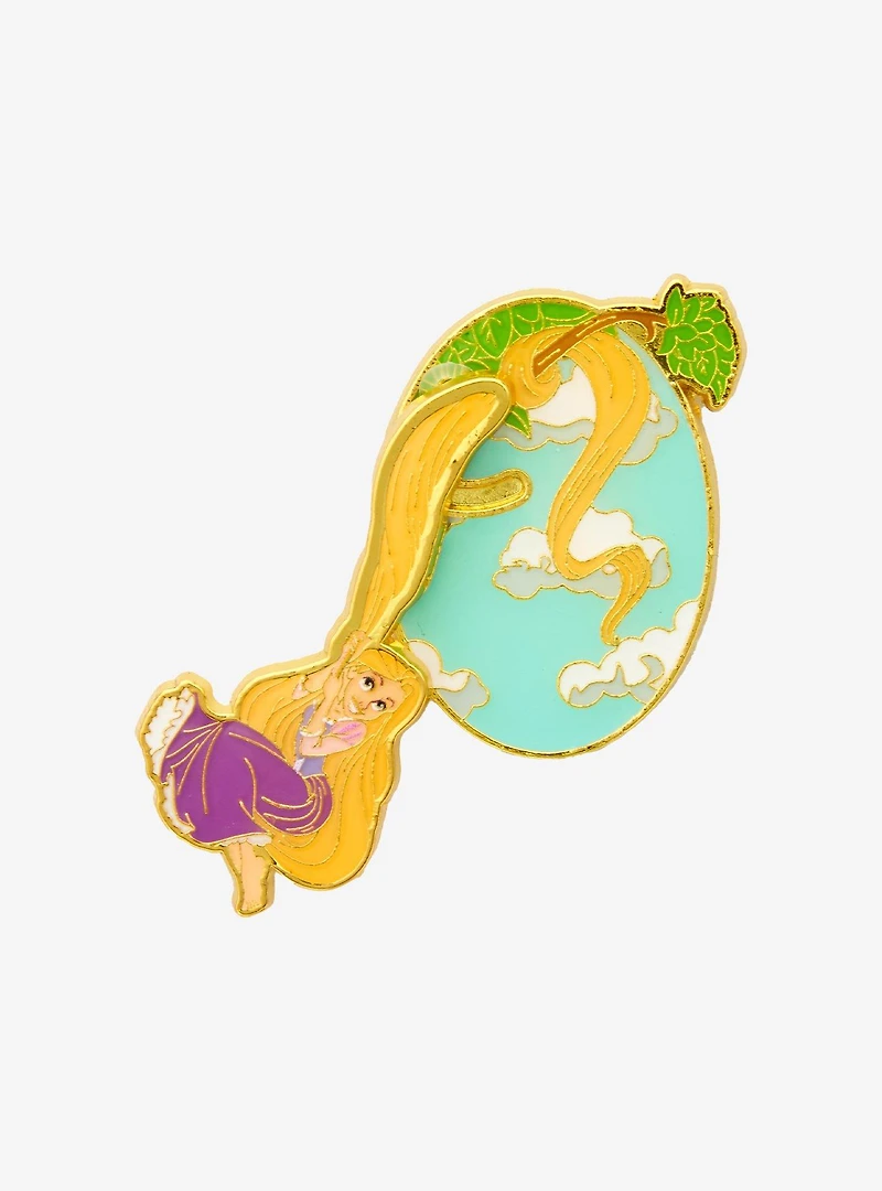 Loungefly Disney Tangled Rapunzel Hair Swinging Enamel Pin
