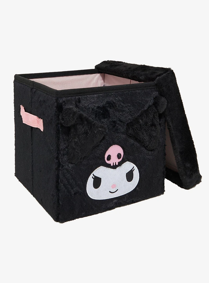 Sanrio Kuromi Collapsible Plush Storage Bin