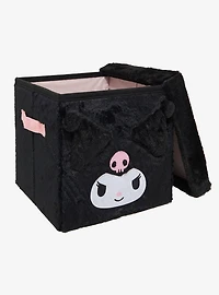 Sanrio Kuromi Collapsible Plush Storage Bin