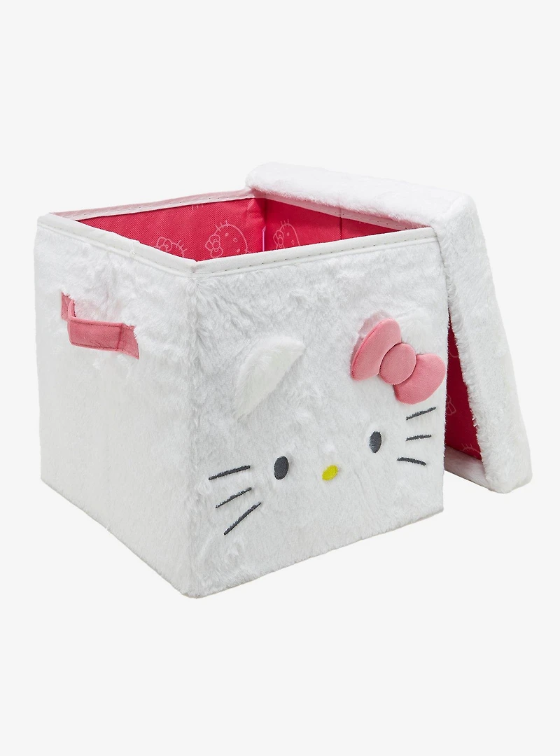 Sanrio Hello Kitty Collapsible Plush Storage Bin