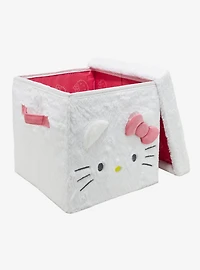 Sanrio Hello Kitty Collapsible Plush Storage Bin