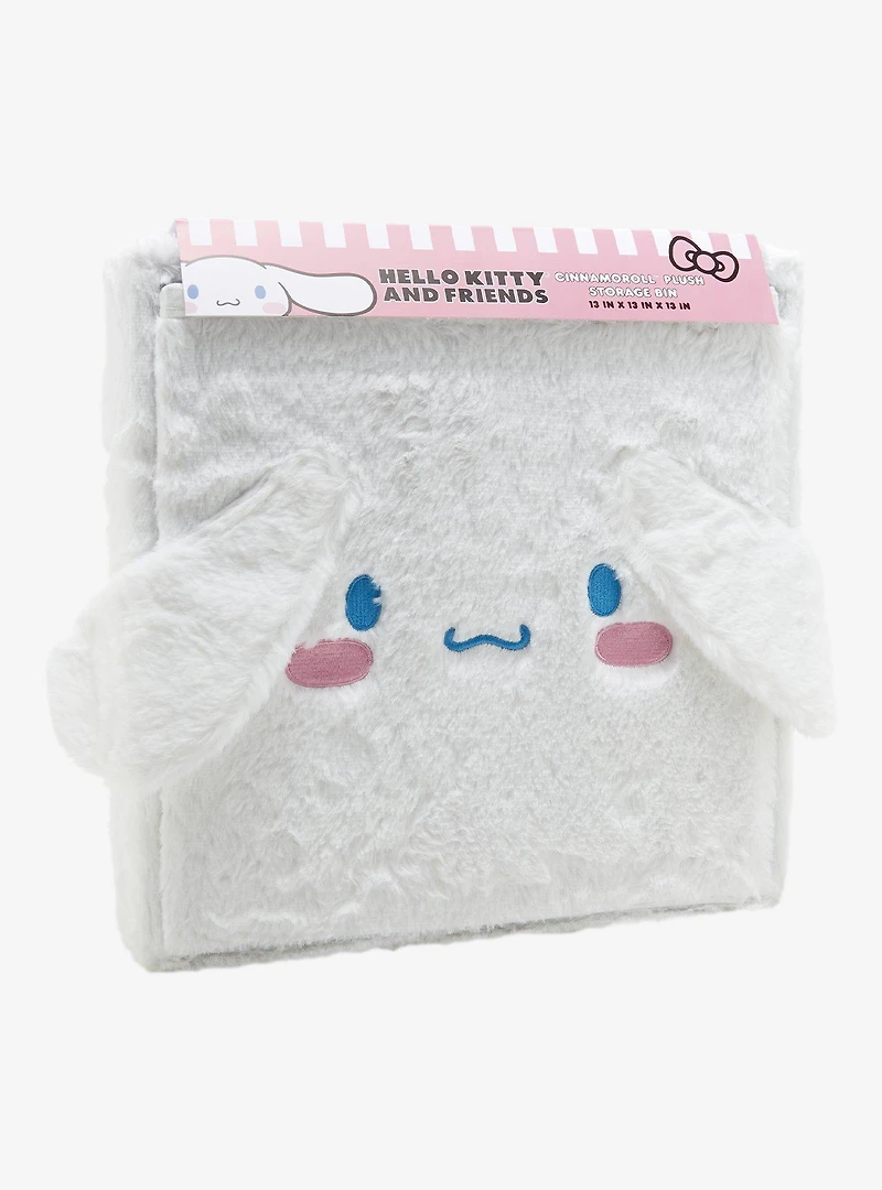 Sanrio Cinnamoroll Collapsible Plush Storage Bin