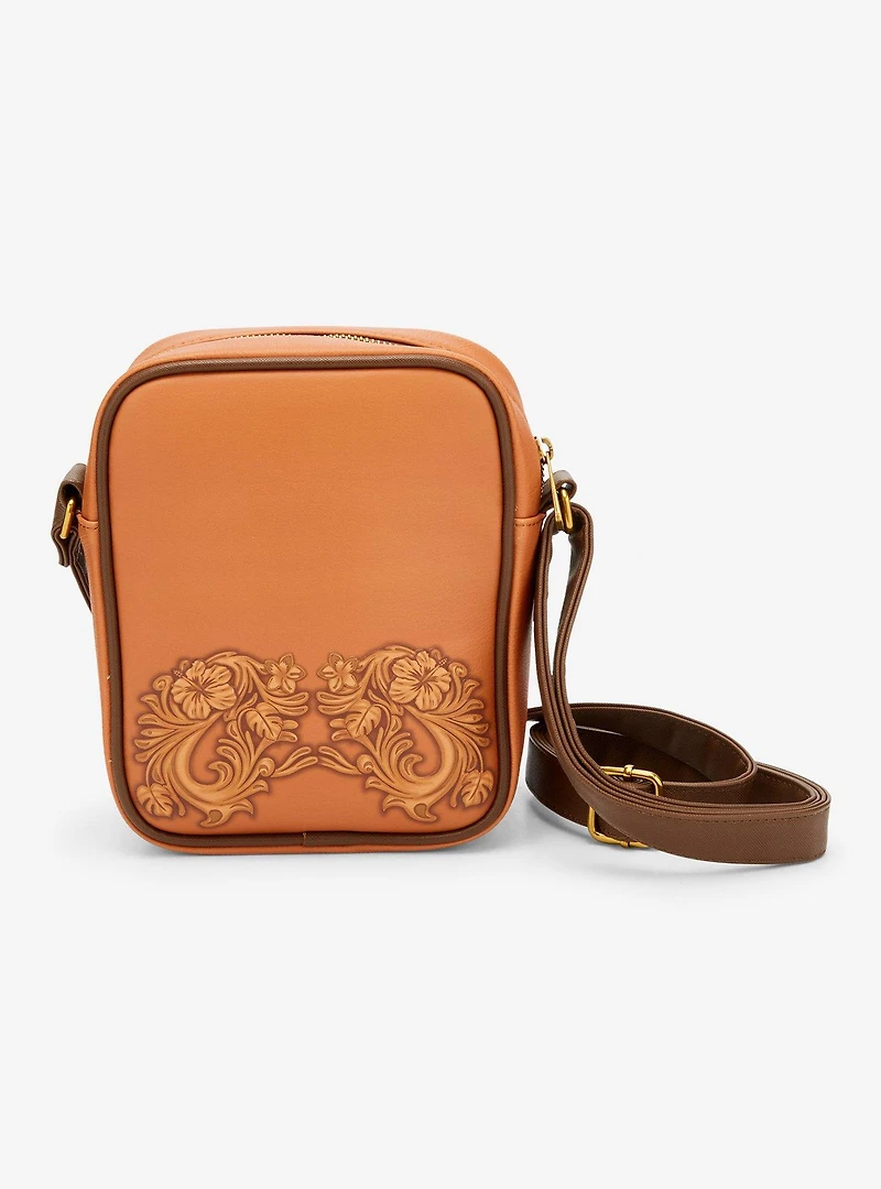 Loungefly Disney Lilo & Stitch Tonal Stitch Carving Crossbody Bag - BoxLunch Exclusive