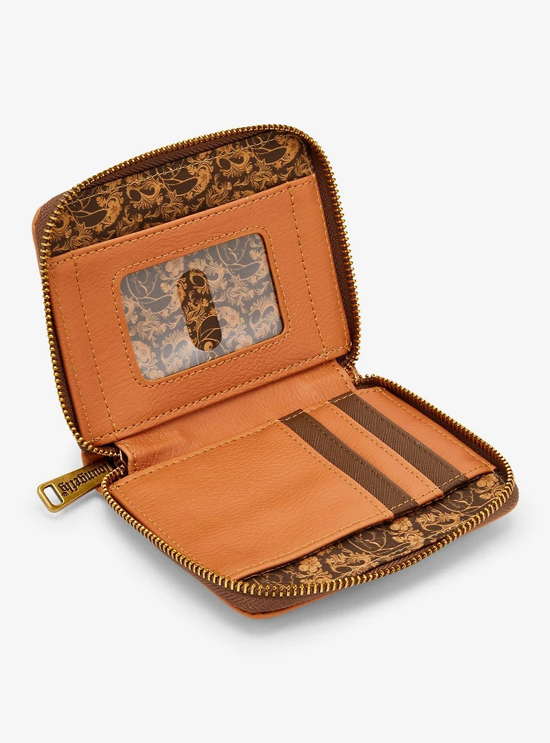 Loungefly Disney Lilo & Stitch Tonal Stitch Carving Small Zip Wallet - BoxLunch Exclusive