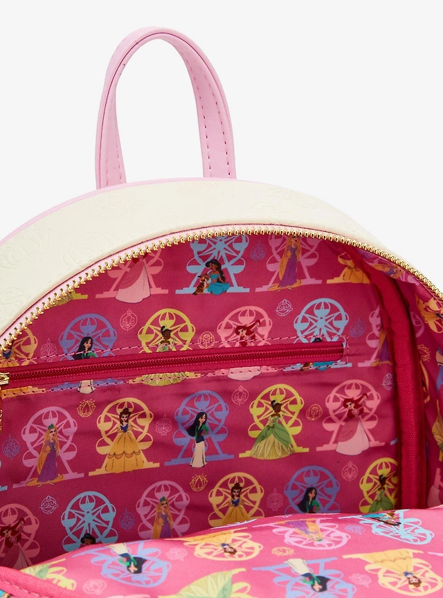 Disney Loungefly Disney Princess Ferris Wheel Mini Backpack  display picture 3