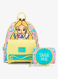 Loungefly Disney Alice in Wonderland Alice Cookies Mini Backpack — BoxLunch Exclusive