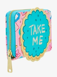 Loungefly Disney Alice in Wonderland Take Me Cookies Zip Wallet — BoxLunch Exclusive
