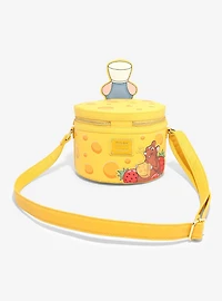 Loungefly Disney Pixar Ratatouille Remy Cheese Wheel Strawberry Scented Crossbody Bag — BoxLunch Exclusive