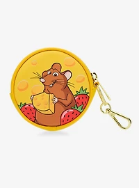Loungefly Disney Pixar Ratatouille Remy Cheese Wheel Strawberry Scented Coin Purse - BoxLunch Exclusive