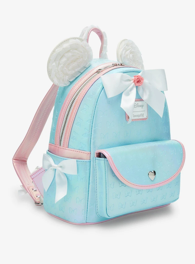 Loungefly Disney Minnie Mouse Ruffle Ears Mini Backpack — BoxLunch Exclusive