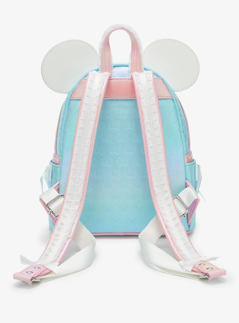 Loungefly Disney Minnie Mouse Ruffle Ears Mini Backpack — BoxLunch Exclusive