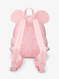 Loungefly Disney Minnie Mouse Debossed Bows Mini Backpack — BoxLunch Exclusive
