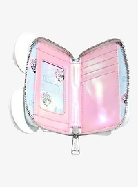 Loungefly Disney Minnie Mouse Bow Ears Small Zip Wallet - BoxLunch Exclusive