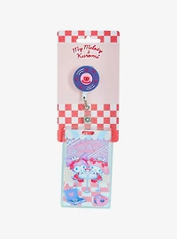 Sanrio My Melody & Kuromi Diner Scene Retractable Lanyard