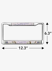 The Wizard of Oz Surrender Dorothy Metal License Plate Frame