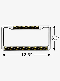 DC Comics Batman Logo Metal License Plate Frame